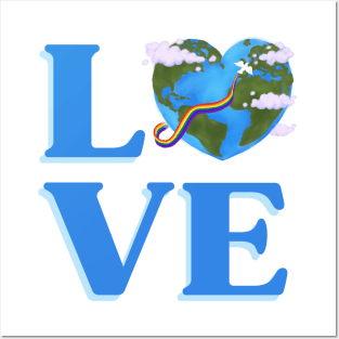 Love and Earth Posters and Art